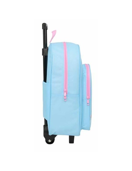 Cartable à roulettes Frozen Bleu Rose 32 x 42 x 14 cm