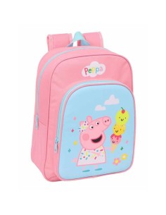 Cartable Peppa Pig Bleu Rose 26 x 34 x 11 cm