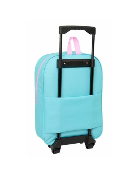 Cartable à roulettes Gabby's Dollhouse Bleu Rose 32 x 42 x 14 cm