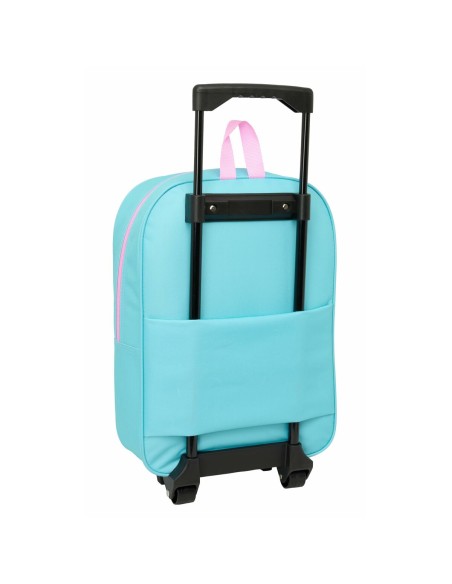 Cartable à roulettes Gabby's Dollhouse Bleu Rose 32 x 42 x 14 cm