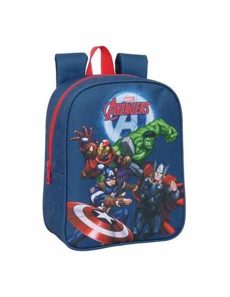 Cartable The Avengers Blue marine 22 x 27 x 10 cm