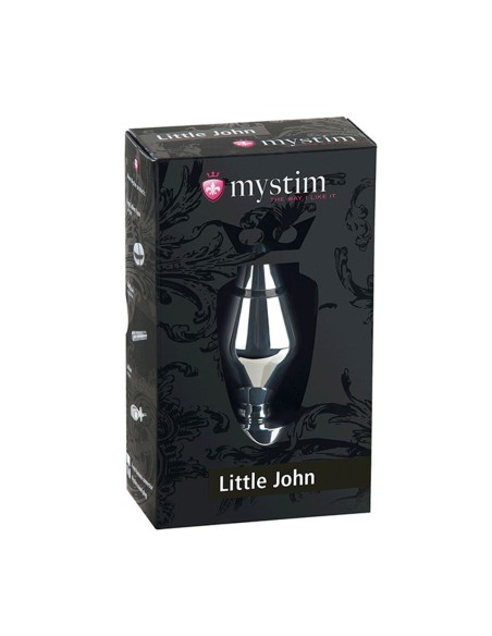 Plug Anal Mystim Little John métallique