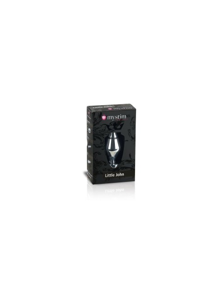 Plug Anal Mystim Little John métallique