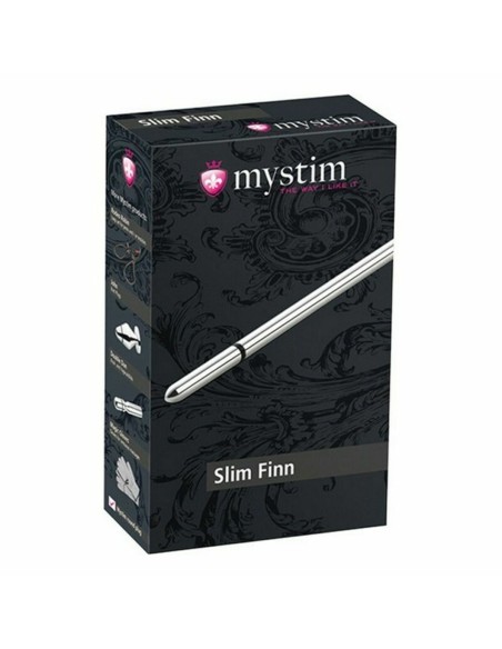 Son uréthral Thin Finn Mystim MS46190 Argenté