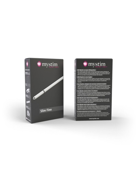 Son uréthral Thin Finn Mystim MS46190 Argenté