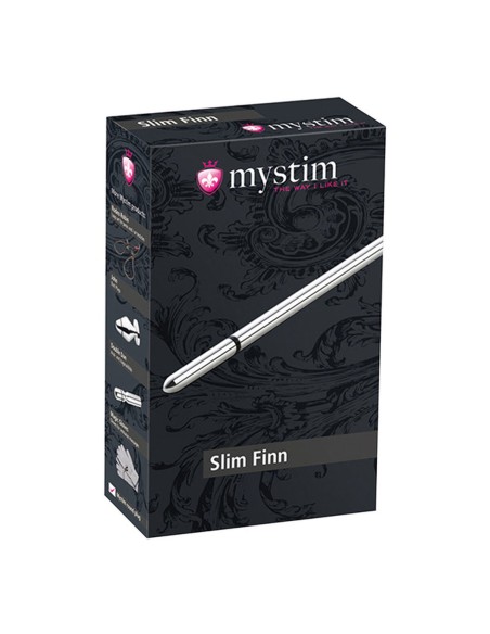 Son uréthral Thin Finn Mystim MS46190 Argenté