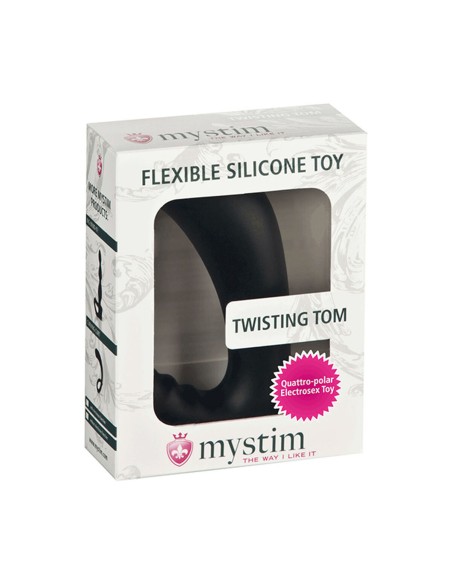 Stimulateur de Prostate Twisting Tom Electrosex Mystim MS46460 Noir
