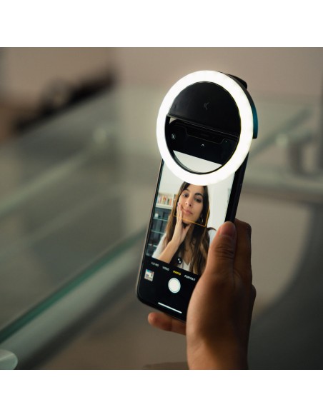 Anneau Lumineux pour Selfie Rechargeable KSIX TP-8427542116006_BXYOUTBMINI_Vendor 3W