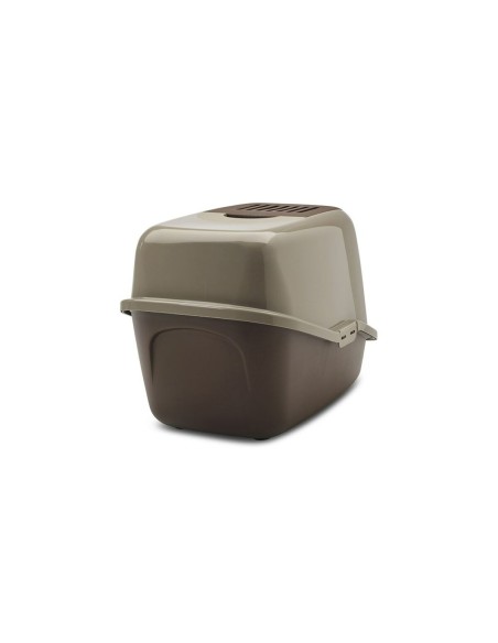Bac à litière pour chats Savic Nestor Gris Bronze Plastique