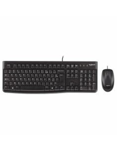 Clavier et Souris Optique Logitech Desktop MK120 Noir QWERTY Qwerty UK 2