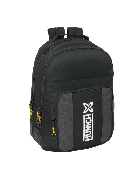 Cartable Munich Topo Noir 32 x 42 x 15 cm