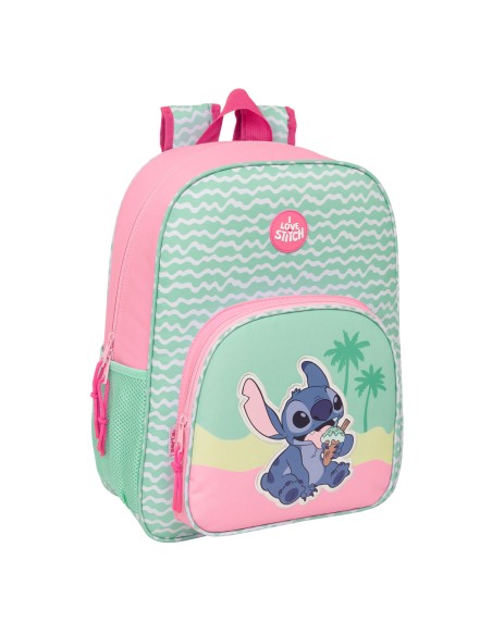 Cartable Lilo & Stitch Ice cream Rose 33 x 42 x 14 cm
