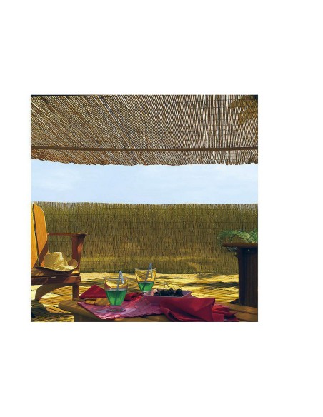 Palissade de Jardin EDM 75816 Marron Bambou 1 x 5 m