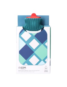 Bouillotte EDM 76775 Bleu Vérifié Laine 2 L 2