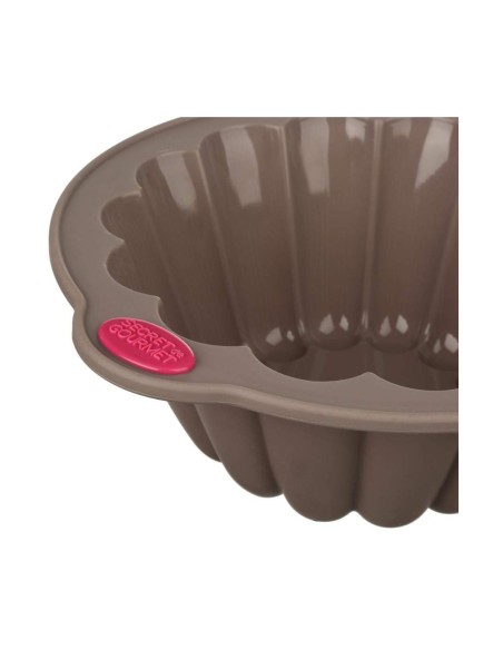 Moule à gâteaux Secret de Gourmet Marron Silicone 22 cm