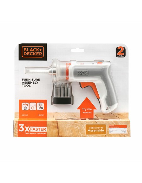 Tournevis électrique Black & Decker BCRTA01 3,6 V