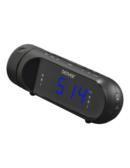 Radio-réveil FM Denver Electronics CPR-700 Noir
