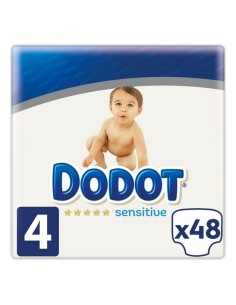 Couches jetables Sensitive Dodot Dodot Sensitive (48 uds)