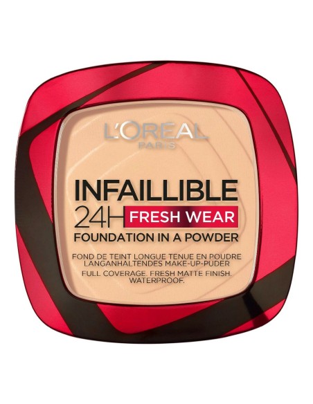 Base de Maquillage en Poudre Infallible 24h Fresh Wear L'Oreal Make Up AA186801 (9 g)