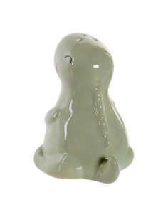 Salière avec couvercle DKD Home Decor LC-173478 Dinosaure Blanc Vert Dolomite 6,6 x 7 x 7,7 cm (2 pcs) 2
