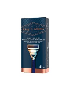 Rasoir King C Gillette Neck Razor Bleu
