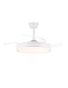 Ventilateur de Plafond CristalRecord EVO RETRAC Transparent 72 W 2