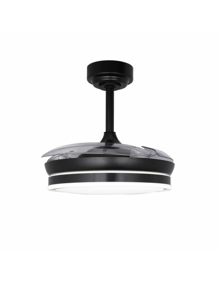 Ventilateur de Plafond CristalRecord 85-065-46-180 Noir 45 W Ø 92 cm
