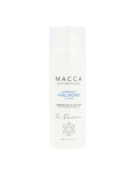 Crème hydratante intense Supremacy Hyaluronic Macca 0,25% Acide Hyaluronique Peau mixte (50 ml)