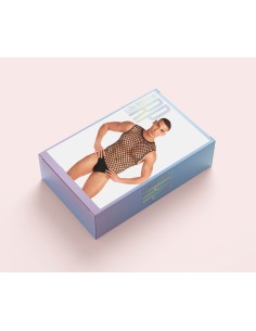 Ensemble de Lingerie Rainbow Party Noir S/M 2