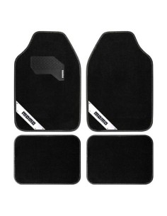 Tapis pour voitures MOMO MOMLCM012BW Blanc Noir Universel