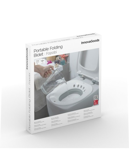 Bidet Portable Pliable pour Toilettes Fopobi InnovaGoods