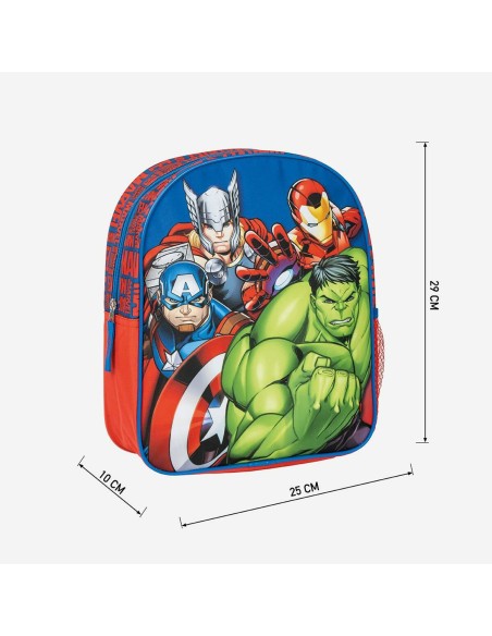 Cartable The Avengers Bleu 25,0 x 20,0 x 30,0 cm