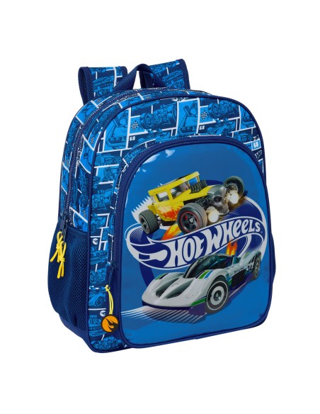 Cartable Hot Wheels Sonny Blue marine 32 x 38 x 12 cm