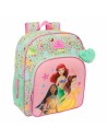 Cartable Disney Princess Bloom Vert Rose 32 x 38 x 12 cm