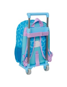 Cartable à roulettes Lilo & Stitch Hawaii Bleu 26 x 34 x 11 cm 2