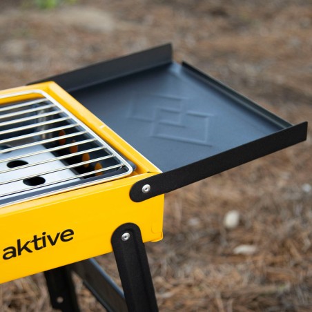 Barbecue Portable Aktive Acier 89 x 32 x 22 cm Jaune
