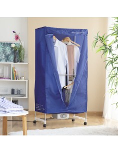 Séchoir Électrique Portatif à 2 Hauteurs Dupledry Blue InnovaGoods 1200 W
