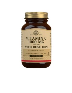 Vitamine C à base de cynorhodon Solgar Rose Hips C (100 uds)
