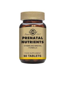 Nutriments prénataux Solgar (60 uds)