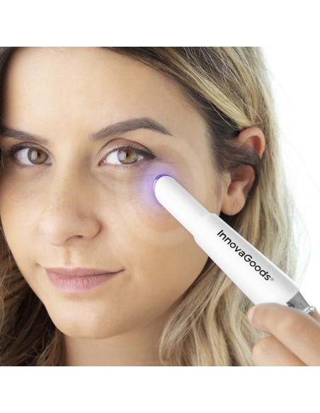 Appareil de Massage Oculaire Anti-âge avec Photothérapie, Thermothérapie et Vibrothérapie Therey InnovaGoods