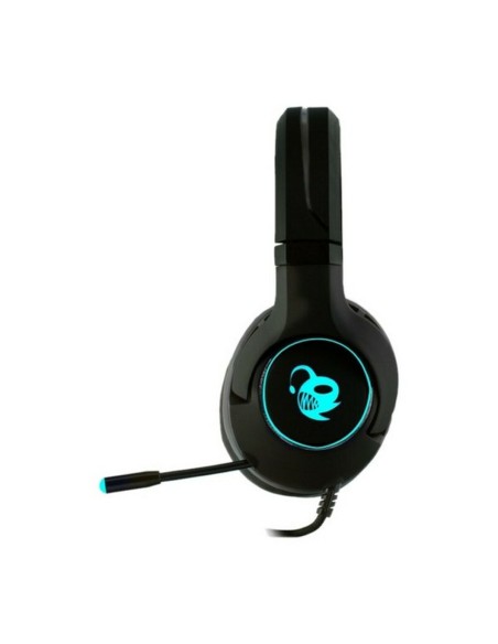 Casques avec Microphone CoolBox RGB Pro Deep Chroma Noir