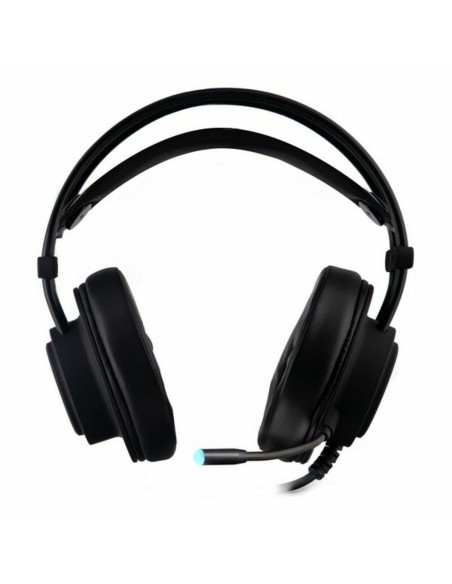 Casques avec Microphone CoolBox DeepLighting Noir