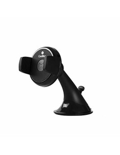 Support Chargeur Sans Fil pour Voitures CoolBox CoolCharge Noir 15 x 20 x 10 cm