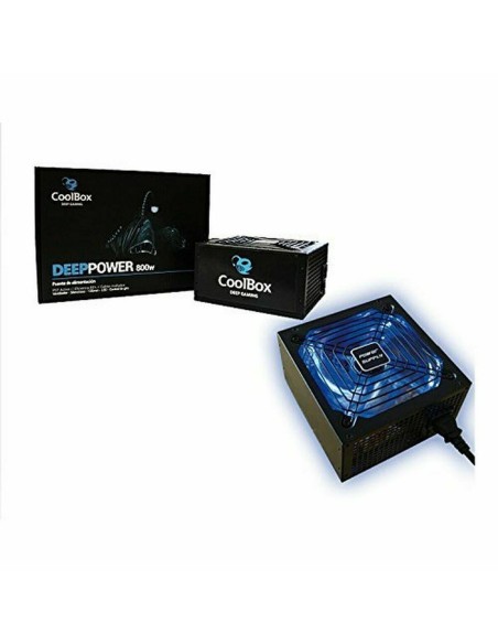 Bloc d’Alimentation CoolBox DG-PWS800-85B ATX 800 W 80 Plus Bronze