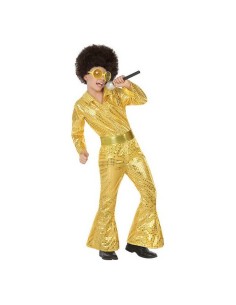 Déguisement pour Enfants Disco Doré (2 Pièces) (2 pcs) 2