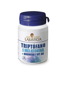 Comprimés Ana María Lajusticia Triptofano Con Melatonina Magnesio Y Magnésium Mélatonine Tryptophane 60 Unités (60 uds)