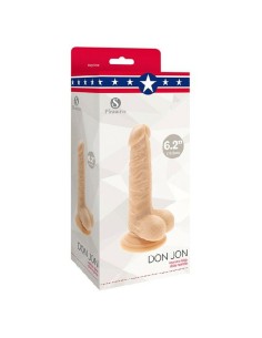 Gode réaliste S Pleasures Don Jon PVC Ø 3,6 cm (13 cm) 2