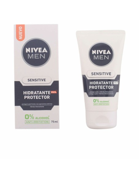 Crème Hydratante pour le Visage Nivea Men Sensitive SPF15 75 ml Spf 15 (75 ml)