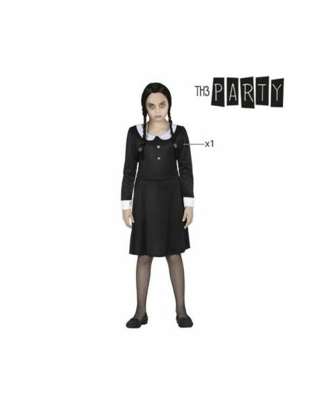 Déguisement pour Enfants Th3 Party Wednesday Noir