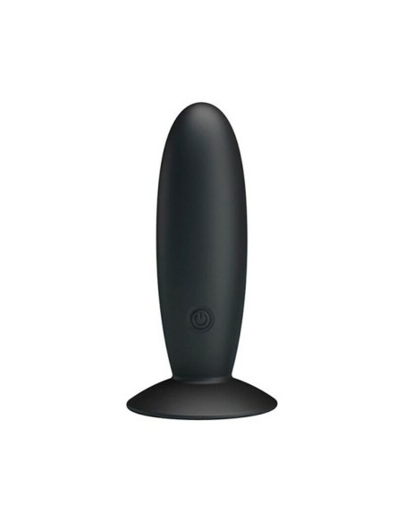 Plug Vibrant Anal Pretty Love Silicone Ventouse Noir